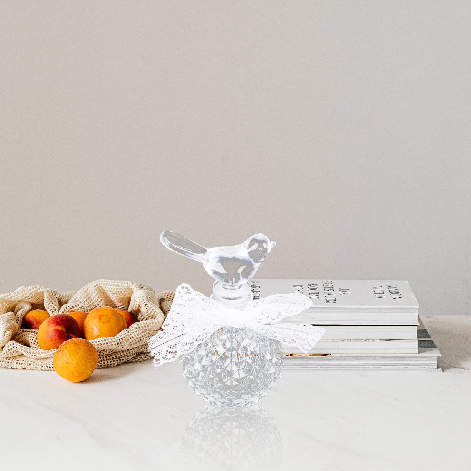 Home Fragrance Us - Botella de Perfume de Vidrio Transparente