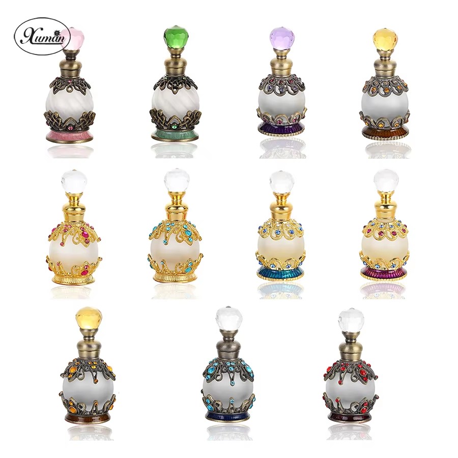 Home Fragrance Units - Botella de Perfume recargable de Metal