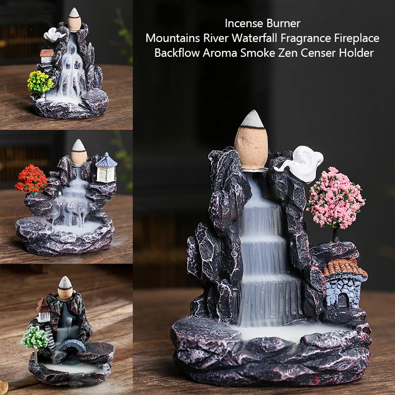 Incense Cone Holder - Soporte de incienso de reflujo, quemador