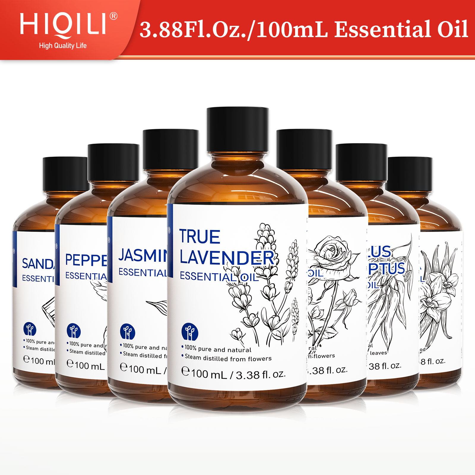 HIQILI Aceite Esencial 100% Na - Home Fragrance Units reseña y precio