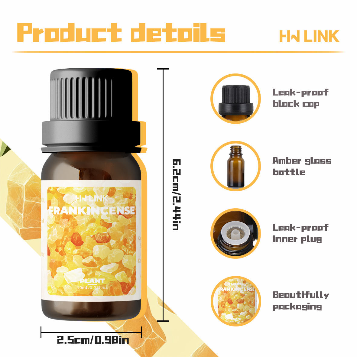 Aceite Esencial de Incienso 10 - Home Fragrance Diffuser Oil reseña y precio